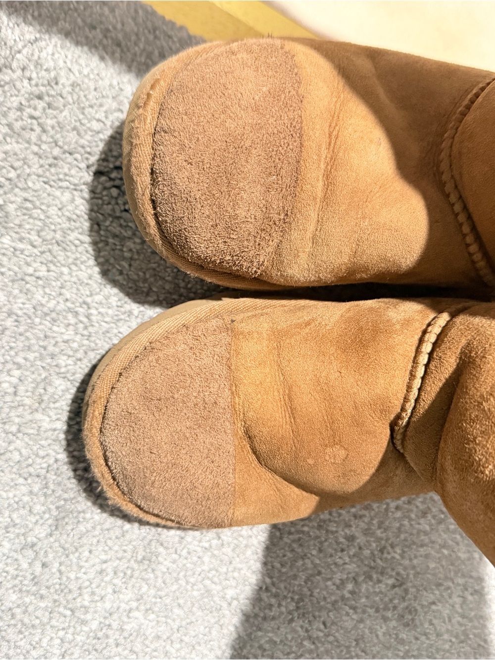 UGG Kids Classic Tan Suede Boots